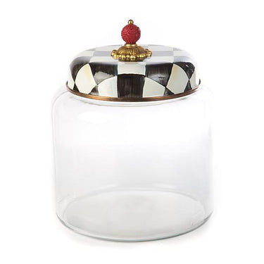 Courtly Check Storage Canister, Big