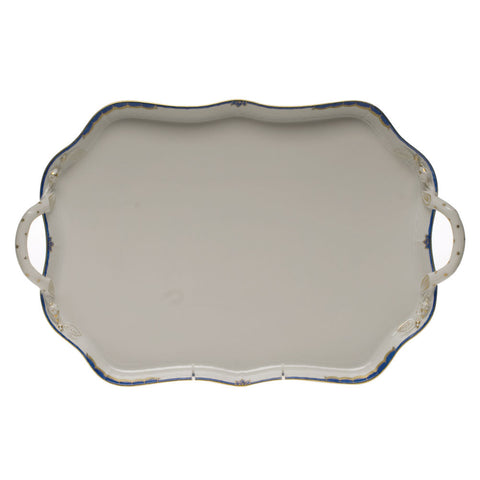 Princess Victoria Rectangular Tray with Branch Handles