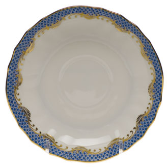 Fish Scale Canton Saucer