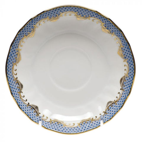 Fish Scale Canton Saucer