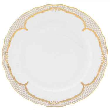 Golden Elegance Dinner Plate