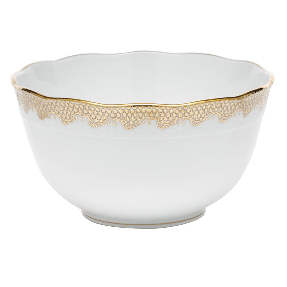 Fish Scale Round Bowl
