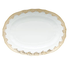 Fish Scale Oval Platter