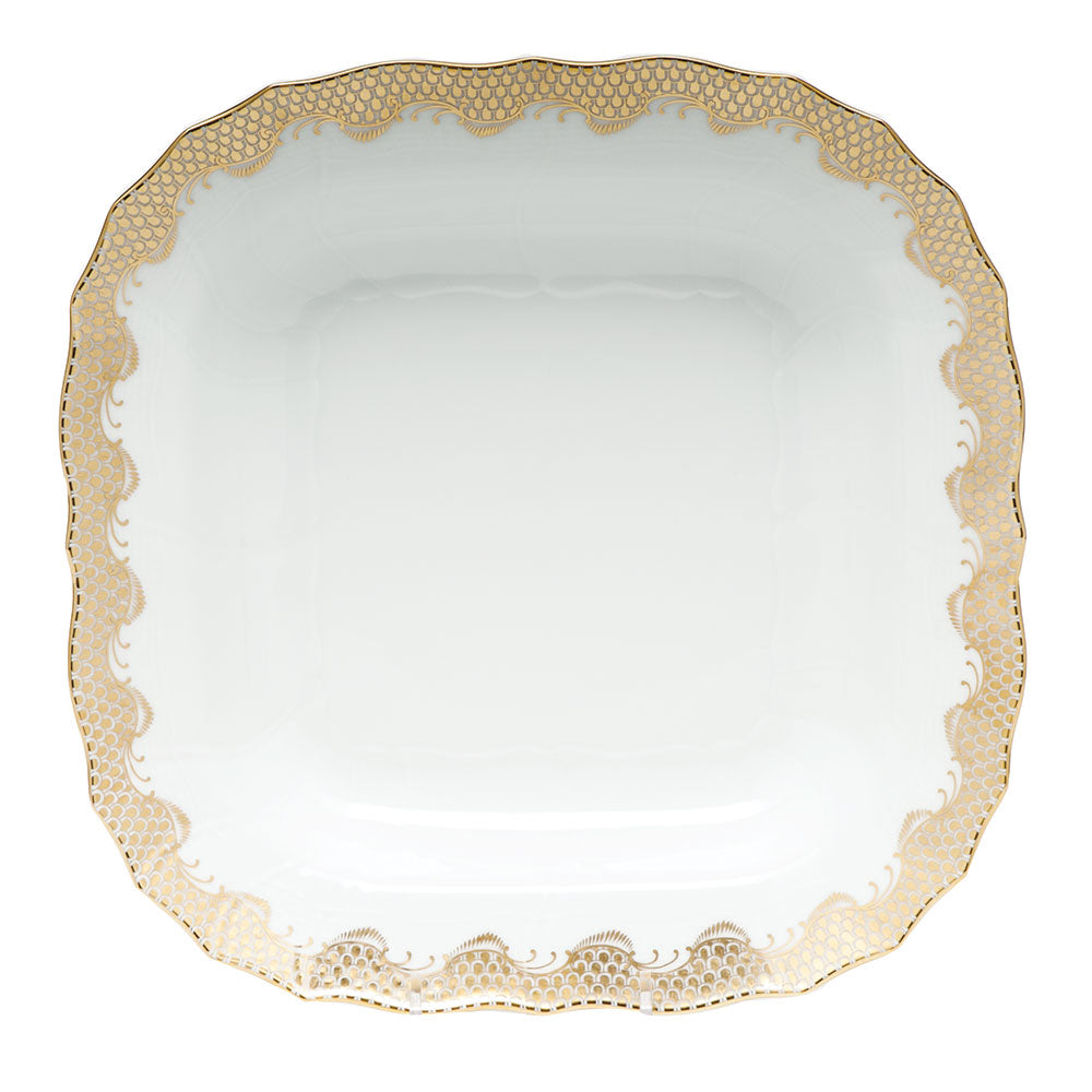 Fish Scale Square Fruit Dish