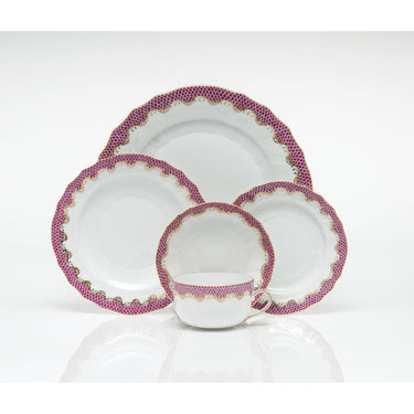 Fish Scale Dinnerware, Pink
