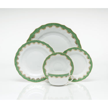 Fish Scale Dinnerware, Jade