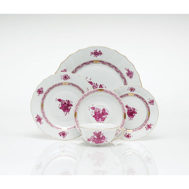 Chinese Bouquet Dinnerware, Raspberry