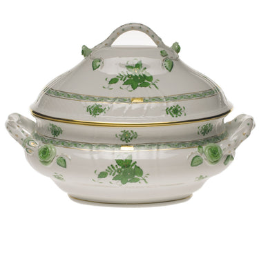 Chinese Bouquet Tureen w/ Branch