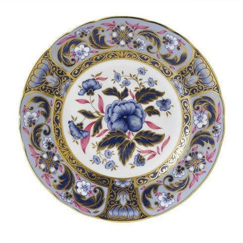 Blue Camellias Imari Accent Plate