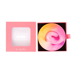 Acrylic Coaster, Raspberry, Set of 4