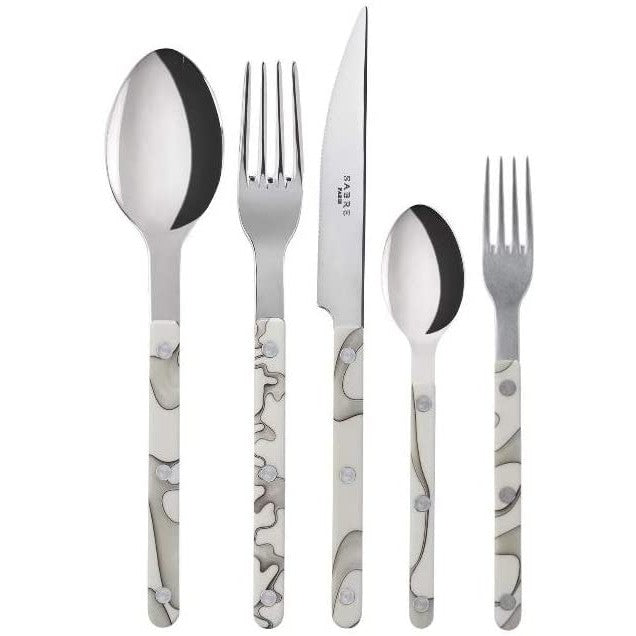 Bistrot Dune Five Piece Place Setting, Dune Ivory