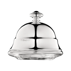 Albi Silver-Plated Personal Lidded Butter Dish