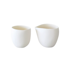 Sculpt Creamer & Sugar Set