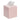 Faux Leather Tissue Box Cover Light Pink