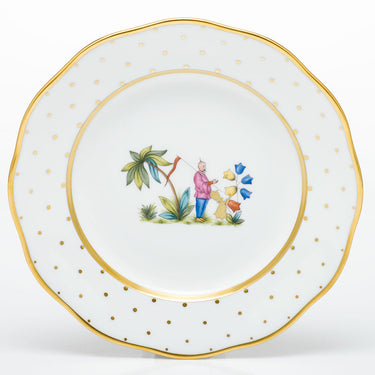 Asian Garden Dessert Plate, Motif 1