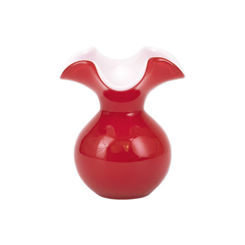 Hibiscus Glass Bud Vase