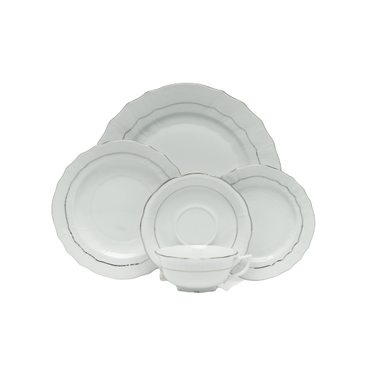 Platinum Edge Dinnerware