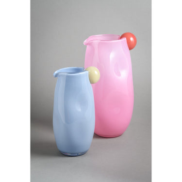 Jug with a Twist, Massive, Red Cherry & Pink