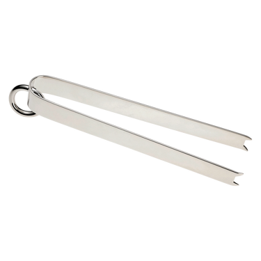 Vertigo Silver-Plated Ice Tongs