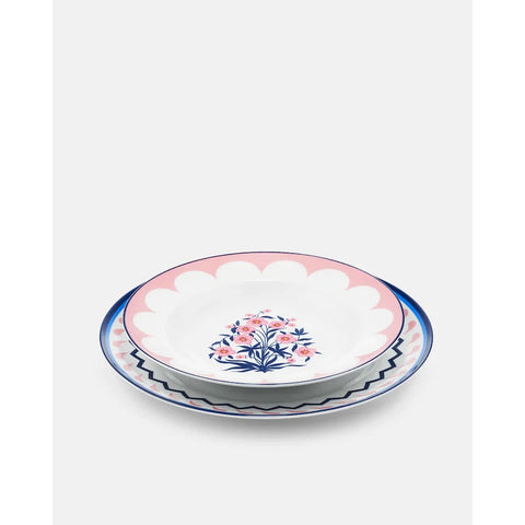 Jaipur Soup Plate, Set of 2