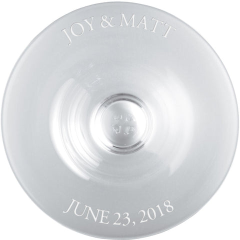 Engraved Celebration Bowl - Joy & Matt