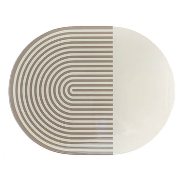 Stripes & Solids Lacquer Placemat, Set of 2