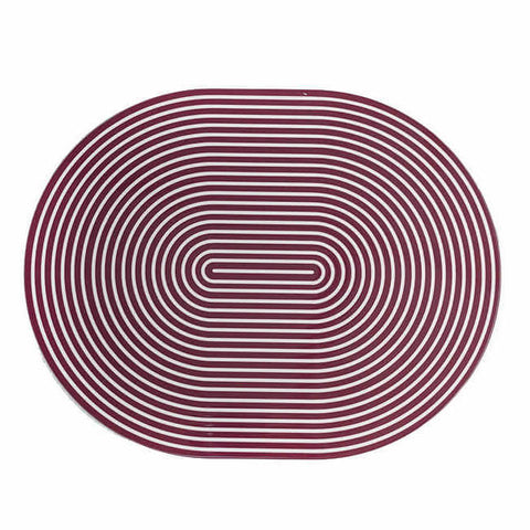 Stripes & Solids Lacquer Placemat, Set of 2