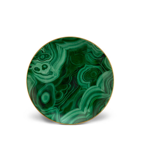 Malachite Dessert Plates, Set of 4