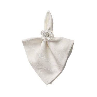 Cloud Napkin Ring, Set of 4