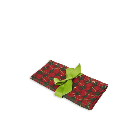 Cherries Verde Napkin, Set of 6