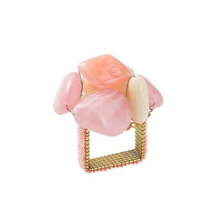 Sea Stone Napkin Ring, Set of 4