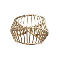 Cage Napkin Ring, Set of 4