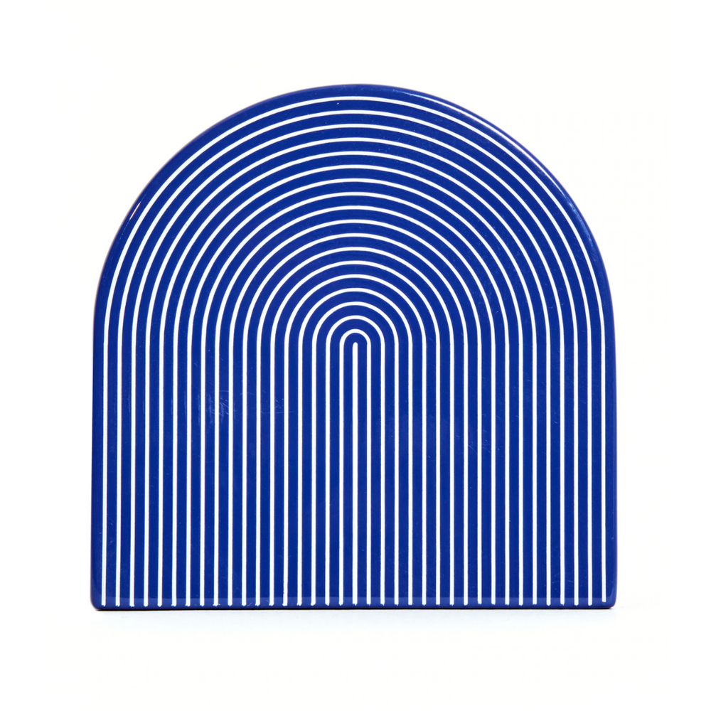 Lacquer Stripe Coaster, Set of 4
