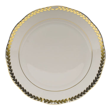 Golden Laurel Dinner Plate