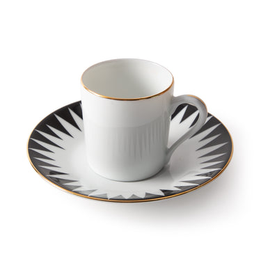 Punk Espresso Cup with Saucer