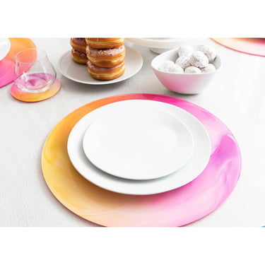 Acrylic Placemat, Raspberry, Set of 2