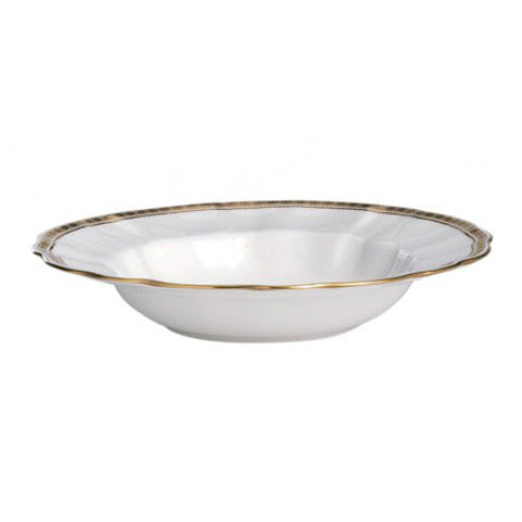 Carlton Gold Rim Soup Plate