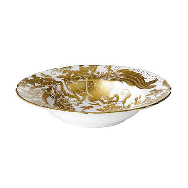 Aves Gold Rim Soup Plate