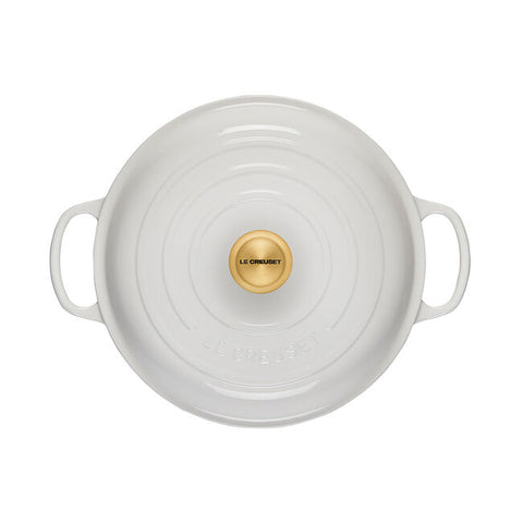 Braiser with Gold Knob