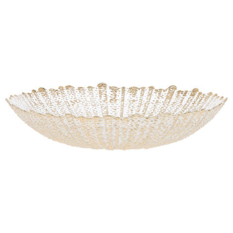 Rufolo Glass Oval Serving Bowl, Large