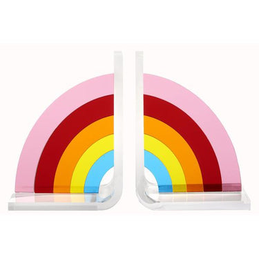 Rainbow Mirror Bookends