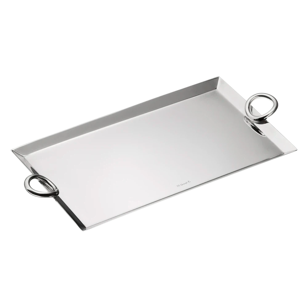 Vertigo Silver-Plated Mail Tray