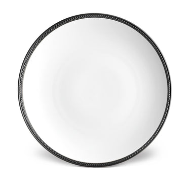 Soie Tressée Dinnerware, Black
