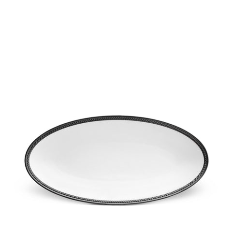 Soie Tressée Oval Platter, Small