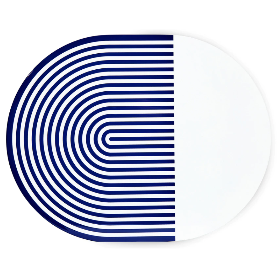 Stripes & Solids Lacquer Placemat, Set of 2