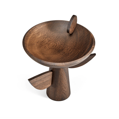 Kelly Behun Leaf Bowl on Stand