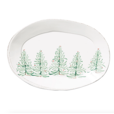 Lastra Holiday Oval Platter