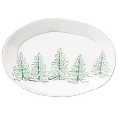 Lastra Holiday Oval Platter