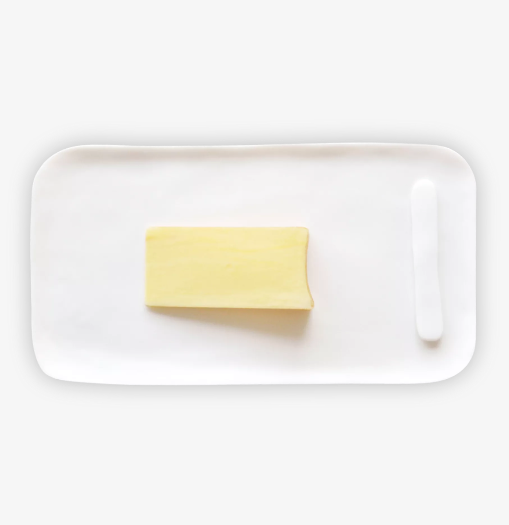 Sculpt Serving Board with Cheese Spreader, Large