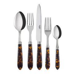 Tortoise Five Piece Place Setting